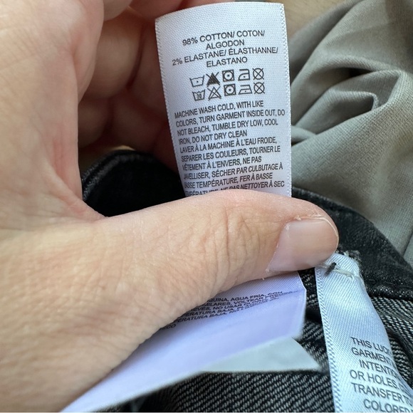 Lucky Brand Black High Rise Stevie Patch Pocket Flare - Picture 7 of 9